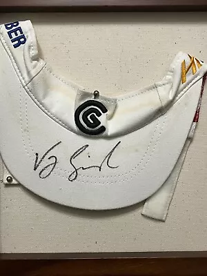 Vijay Singh Signed Autographed Golf Visor Hat Masters Champion • $29.99