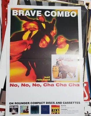 BRAVE COMBO         Vintage Promo Poster • $10.99