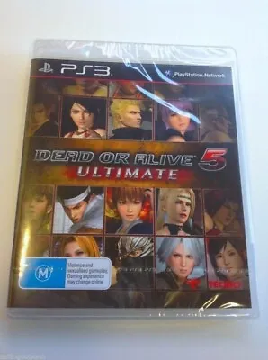 Dead Or Alive Ultimate 5 Sony PS3 Console ✓NEW ✓RARE ✓OZI ✓SEALED Fighting Game • $1499