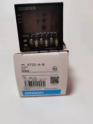 1PC New Omron H7CX-A-N Digital Counter Six-digit AC100-240V Expedited Shipping • $189