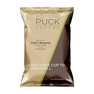 Wolfgang Puck Coffee Chef's Reserve Decaf 2.5 Ounce Portion Packs 18 Count • $22.50