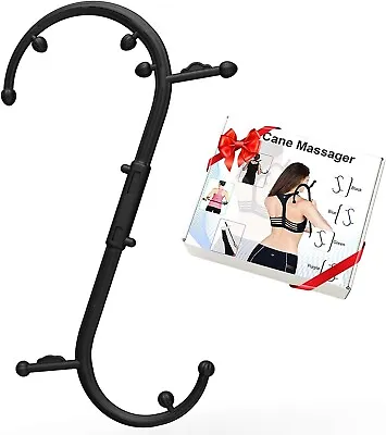 Back Neck Massage Trigger Point Cane Self Massage Tool Handheld Back Shoulder • $19.86