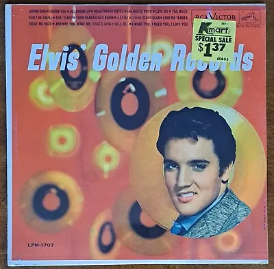 MINT MONO! 1963 ELVIS PRESLEY  Elvis' Golden Records  RARE COMPLETELY SEALED!!! • $520