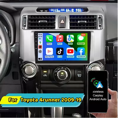 Carplay For Toyota 4 Runner 2009-2019 Android 13 Wifi Car Stereo Radio Gps Navi  • $152.96