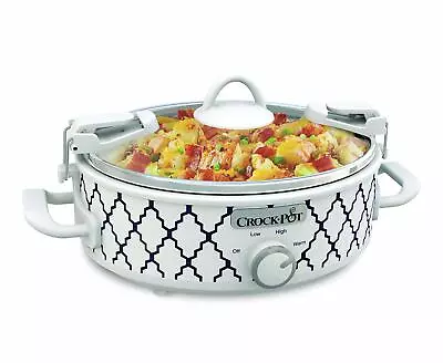 Small Slow Cooker Stainless Crock Pot Mini Kitchen Appliance Portable Unopened • $52.39