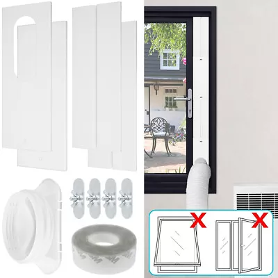 Universal Air Conditioner Kit Portable AC Window Kit With Seal Panel CV • $44.79