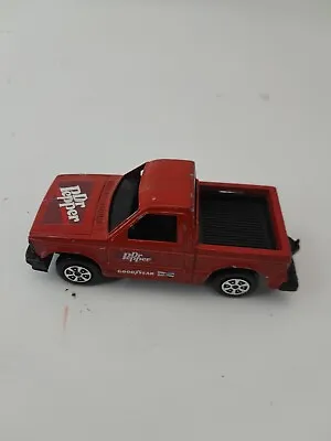 Vintage Tootsie Toy Red Chevy S-10 Diecast Toy Truck Dr. Pepper Goodyear Tire • $7.19