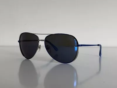 Michael Kors M2067S 416 Sicily Flash Aviator Gunmetal Blue Sunglasses 59*13*125 • $39.99