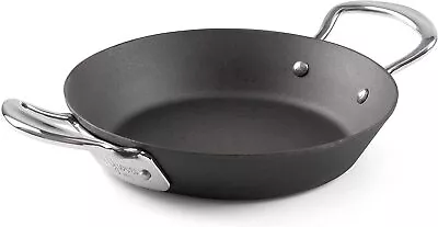 Paella Pan Wide And Shallow BBQ Cooking Professional Strong Carbon Steel • £48