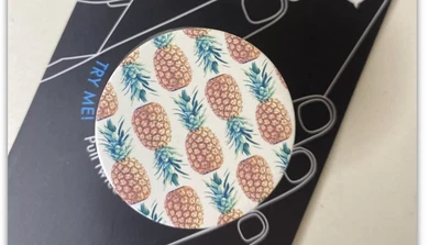 $13.95 • Buy PopSockets Collapsible Grip & Stand For Phones And Tablets Pineapple Pattern NEW