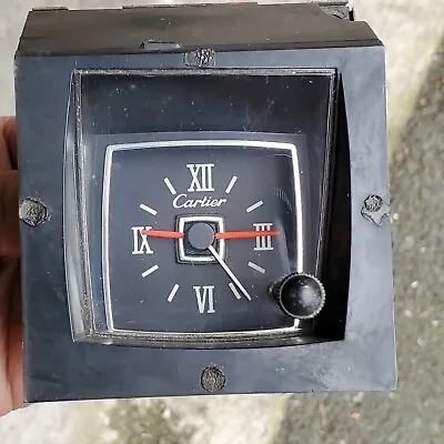 Vintage Cartier Car Dashboard Clock Ford DIVE - 15000 12 Volt G. T. • $79