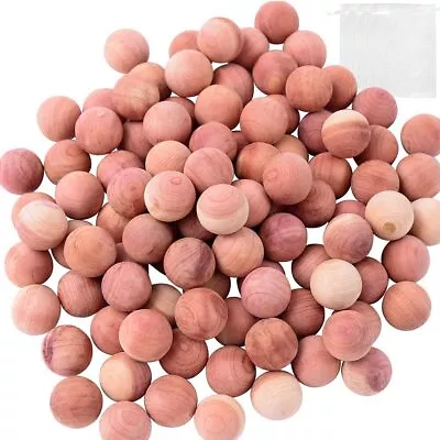 Cedar Balls For Clothes Storages 100pc Red Cedar Balls For Closets And Drawe... • $29.19