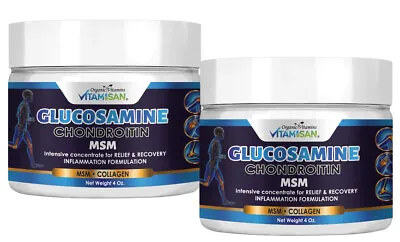 $16.05 • Buy Triple Strength Flex Joint Glucosamine Chondroitin MSM Collagen Cream Arthritis 