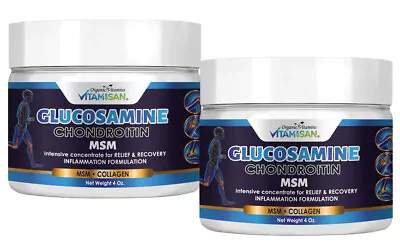 $16.05 • Buy Triple Strength Flex Joint Suppport  Glucosamine Chondroitin MSM Collagen Cream 