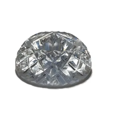 Vintage Sculptured Crystal Made In Ireland Paperweight • $39.99