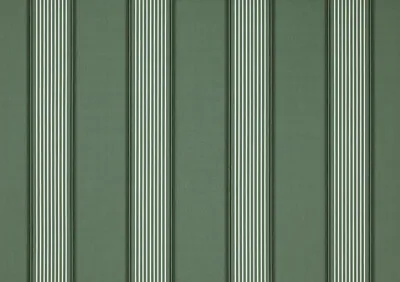 Sunbrella Florence Green Canvas Stripe For Marine Awnings & Seat Cushions • $28.26