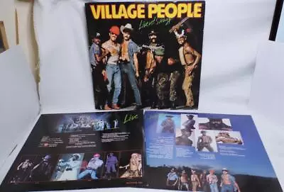 Village People Live And Sleazy Casablanca Nblp-2-7183 Us Vinyl Double 2lp Albums • $0.99
