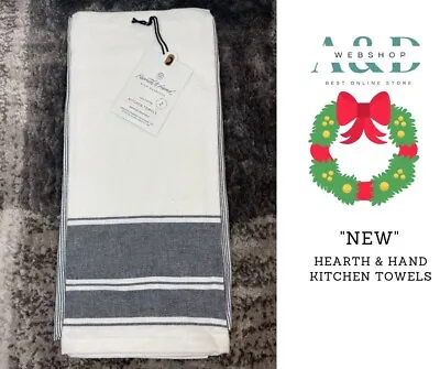 *NEW* Hearth And Hand With Magnolia Set Of 2 Kitchen Towels • $15.97