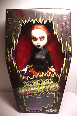 $149.95 • Buy Living Dead Dolls Fashion Victims Mezco Inferno Horror New In Coffin Box 2004