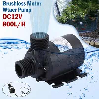 12 V Small High Pressure Brushless Submersible Water Pump Automatic Self-priming • $17.29