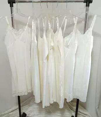 Vintage Full Slip LOT Beige (7) • $22