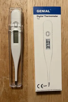 Genial T12 Digital LCD Thermometer Baby Adult Fever Kids Oral New Free Shipping • $3.99