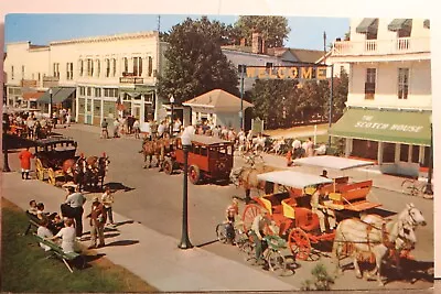 Michigan MI Mackinac Island Main Street Postcard Old Vintage Card View Standard • $0.50