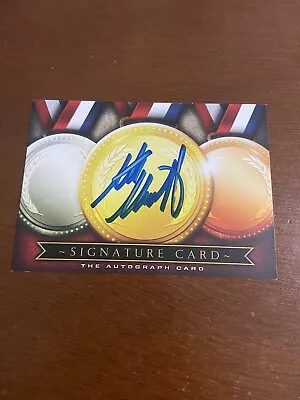 Steve Christoff Autograph Olympic Signature Card 1980 Miracle On Ice Team USA • $24.99