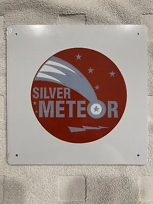 Amtrak Railway - Silver Meteor - Railroad Train Metal Sign New 8 X 8  • $8
