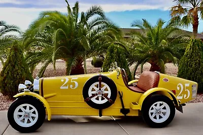 1927 Other Makes Bugatti Type 35 Replica Kit VW Beetle Oldtimer Speedster • $19995