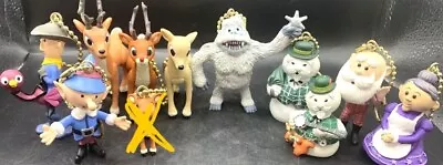 2004 Rudolph And The Island Of Misfit Toys Clip-on Keychain Ornament Lot Of 10 • $35
