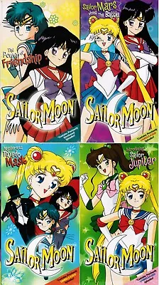 Lot Of 4 Sailor Moon New And Sealed VHS Video Tapes Vol 2 3 4 6 Kid Family • $14.99