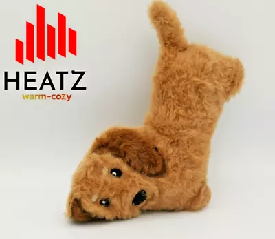 HEATZ Microwavable Dachshund Dog Plush Toy Heatable Wheat Lavender Heat Pack • £8.95