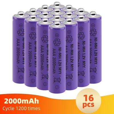 1.2v AAA Rechargeable Batteries Battery For Garden Solar  Light Lot USA • $6.89