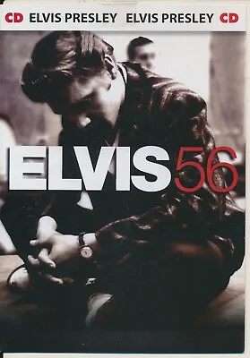 Elvis Presley Elvis56 1996 2009 A5 Cardboard Sleeve Czechia CD  New Sealed • $16.50