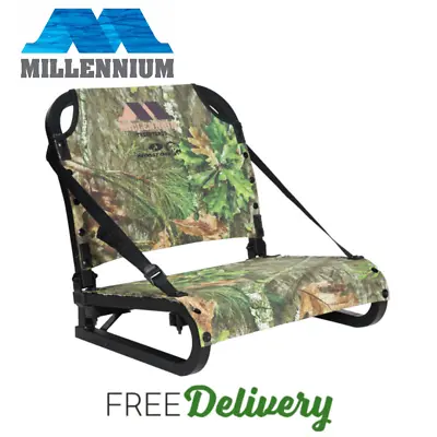 Millennium Field Pro Turkey Seat W/ Back Rest Mossy Oak Obsession Camo • $96.99