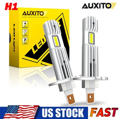 $22.79 • Buy AUXITO H1 LED Headlight Bulb Conversion Kit High Low Beam Lamp 6500K Super White