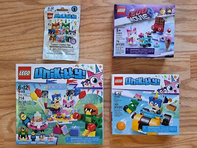 Lot Of 4 New Lego UNIKITTY! Sets Party Time 41775 41452 41453 70822 Sealed MIMB • $44.50