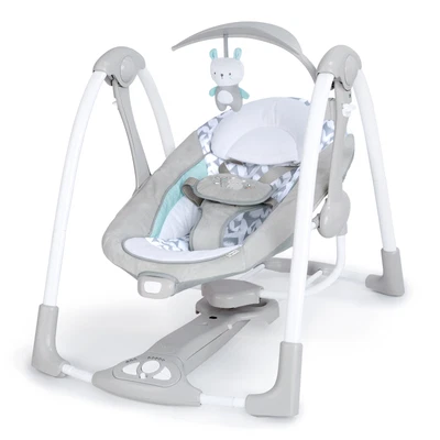 $80.99 • Buy Ingenuity 2-in-1 Portable Battery-Powered Baby Swing & Infant Seat With Vibratio