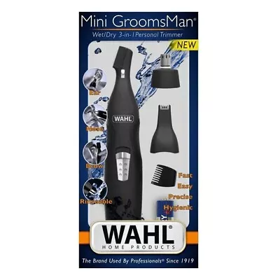 Wahl Mini Groomsman Wet/Dry 3-in-1 Personal Trimmer 05608/512 • $35