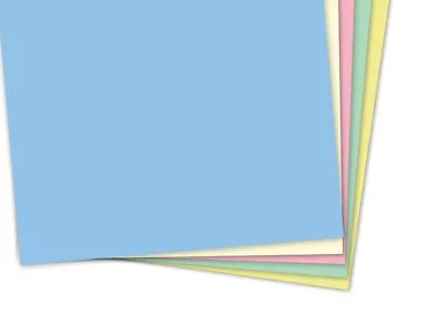 DJP A4 Pastel Colour Card Pack 30 Sheets 5 Colours Light Coloured Card 160gsm  • £3.65