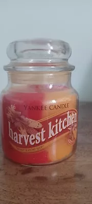 Yankee Candle Harvest Kitchen Swirl Medium Jar Rare • £27