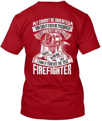 Firefighter Earned It T-shirt • $25.57