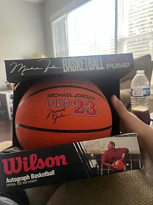 Vintage Official WILSON Pro 23 MICHAEL JORDAN No. 23 CHICAGO BULLS Basketball • $25