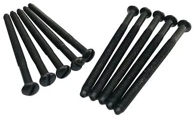 £1.99 • Buy Black Nickel Long Electrical Screws 50mm M3.5 3.5mm 