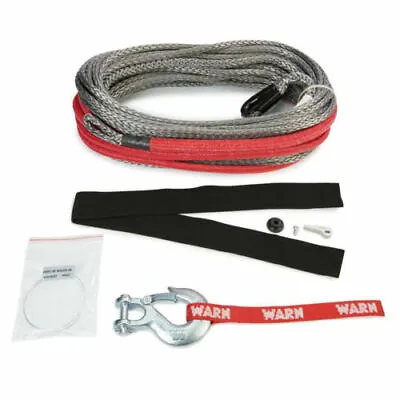 $474.99 • Buy Warn 96040 Spydura Pro 3/8  X 100' Synthetic 12000 Lb Recovery Winch Rope