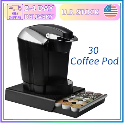 30 K Cup Holder Coffee Pod Storage Drawer Dispenser Stand Organizer Rack - NEW • $15.99