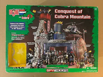 GI Joe Spy Troops Conquest Of Cobra Mountain No Shipwreck 2003 MISB SEALED BOX • $150