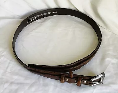 NOCONA Double Hitch Western Belt Size 40 38-42 ~Leather Ranger Arrow N2476802 • $25