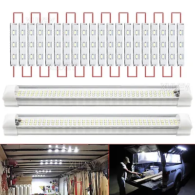 RV Interior LED Ceiling Light Bar Strips Boat Camper Trailer Dome 12V 276LEDs • $25.55